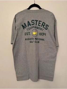 Masters Tournament Augusta National Graphic Tee. NWT
